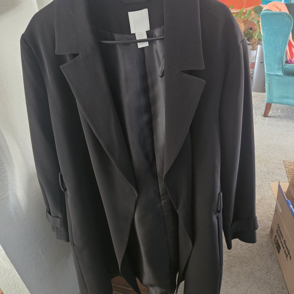 H&M Black Women's Blazer Jacket